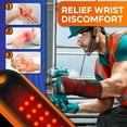 thumbnail image 5 of Wrap-around Heated Pad, Hand Arm Heating Wrap, Flexible Wraps For Wrist Elbow Leg and Arm, Thermal Strap With 3 Heat & 3 Timer Settings, Perfect for Office Workers, 5 of 8