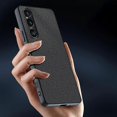 thumbnail image 5 of Pour Sony Xperia 1 Vi Étui Style Fibre de Carbone Antichoc, 5 of 5
