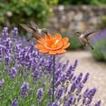 thumbnail image 6 of Ceramic Flower Pollinator Waterer Butterfly Feeder Garden Yard Decor Outdoor Watering Station for Bees Butterflies Hummingbirds, 6 of 6