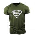 thumbnail image 1 of Superman Vascular Gym Training Top T-shirt à manches courtes-2, 1 of 1