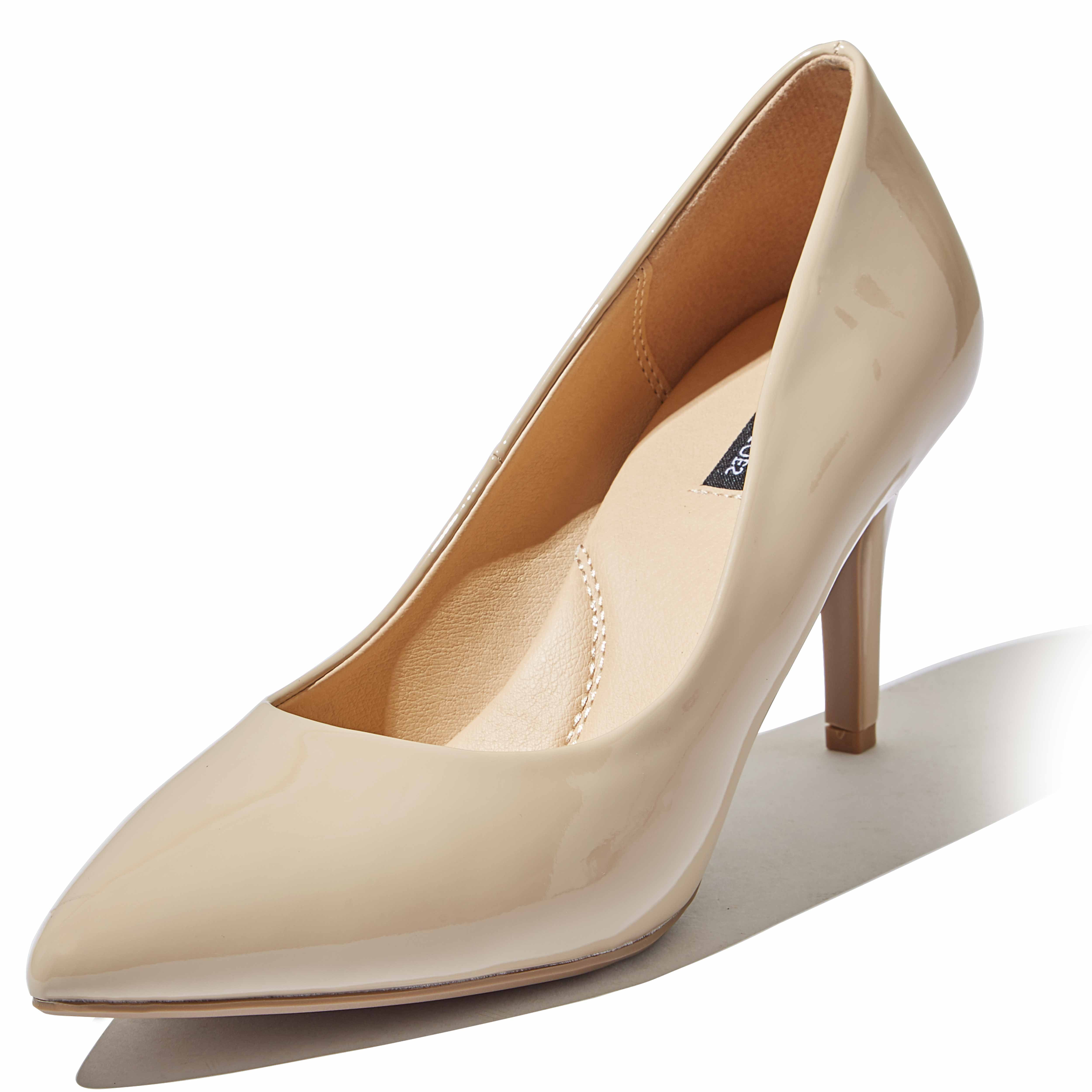 neutral colored heels