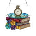 thumbnail image 2 of Acrylic Jigsaw Puzzle Suncatcher-Galactic Colorful Birds, Stained Glass Window Hanging, Home Decor Creative Mom Gifts, Birthday Gifts for Women,Wife, Sisters, Aunt, Besties 7.4in, 2 of 5