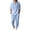 Light Blue, variant on JUUYY Mens 2 Piece Linen Set Long Sleeve Button Down Casual Hoodie Shirt and Loose Jogger Pants Sets Beach Vacation Summer Outfits Khaki XXXL