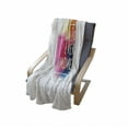 thumbnail image 4 of Saying Soft Flannel Fleece Throw Blanket, Enjoy Every Moment Words Framed by Borders on Rainbow Colors Blended Dust Cloud, Cozy Plush for Indoor and Outdoor Use, 50" x 60", Multicolor, by Ambesonne, 4 of 6