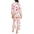 thumbnail image 2 of BedHead womens  Pajamas 2pc Pajama Pant Set, s, Pink, 2 of 3