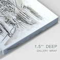 thumbnail image 3 of Europe Street Sketches III Premium Gallery Wrapped Canvas - Ready to Hang, 3 of 9