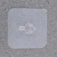 thumbnail image 3 of OULII Non-Trace Picture Hooks Transparent Plastic Square Design for Bedroom and Bathroom 5Set, 3 of 4