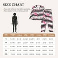 thumbnail image 4 of Sikiie Flamingos Women's Long-Sleeve Shirt and Full-Length Bottom Pajama Set (s-xxl)-Large, 4 of 7