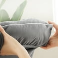 thumbnail image 5 of Sonive Ultra Thick Mattress Topper Twin Xl, Pillow-Top Box Quilted Pad with Premium 1000gsm Alternative Filling, Gray, 5 of 9