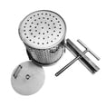thumbnail image 1 of Exprimidor manual de jugos de acero inoxidable 304, herramienta para el hogar, para rellenar verduras 15 cmx14 cm, 1 of 9