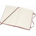 thumbnail image 3 of Libreta Clásica Moleskine Mediana Roja Hoja Rayada Pasta Dura 8058647626628, 3 of 4