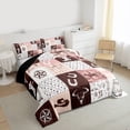 thumbnail image 3 of Homewish Vintage Western Cowboys Full Size Comforter Sets,Rustic Bull Skull Bedding Comforter Set,Country Farmhouse Lodge Bedding Sets For Boys Kids,Luxury Bedroom Decor Reversible,3 Pieces, 3 of 8