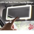 thumbnail image 4 of Scienceny LED parasol para coche espejo de tocador compañero de maquillaje para espejo de conducción diaria accesorios de coche recargable Automoción decorativa y accesorios, 4 of 6