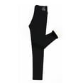 thumbnail image 5 of JGGSPWM Lined Leggings for Women Winter Warm Elastic Thermal Legging Pants Sherpa Fleece Lined Thick Tights Pants Black XL, 5 of 9