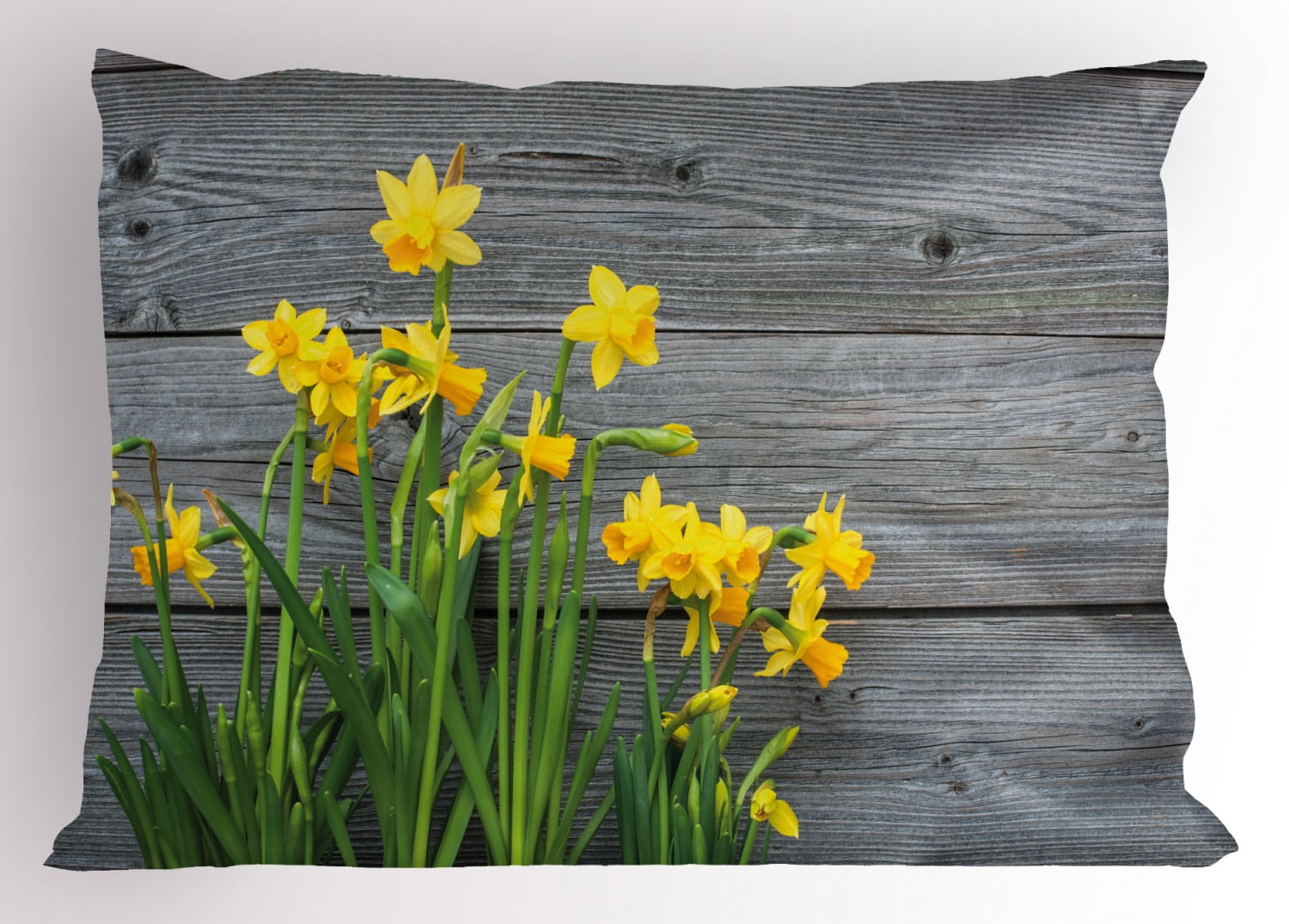 Record De Top 1 Daffile Fortnite Yellow Flower Pillow Sham Bouquet of Daffodils on Wood Planks Gardening  Rustic Country Life Theme, Decorative Standard Queen Size Printed  Pillowcase, 30 X 20 Inches, Yellow Grey, by Ambesonne - Walmart.com