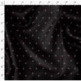 thumbnail image 4 of Soimoi Black Poly Georgette Fabric Berries & Dots Decor Fabric Printed Yard 42 Inch Wide, 4 of 5