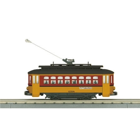 MTH 30-5142 O Pittsburgh Bump-n-Go Trolley Electric Locomotive #4398