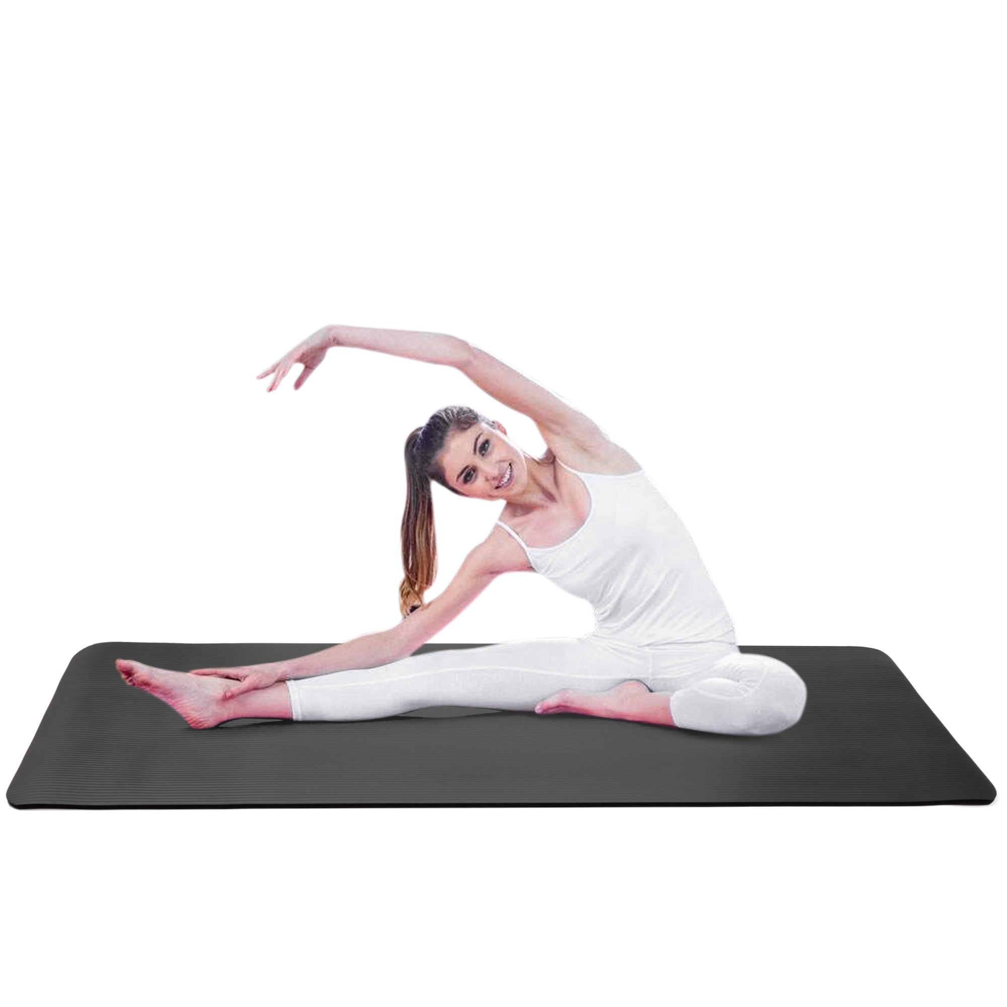 NK SUPPORT Yoga Mat 10mm Thick Pad Non Slip Textured Surfaces High