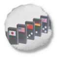 thumbnail image 1 of Coussin Rond de Jeu Drapeau Pai Gow Décoration Maison, 1 of 3