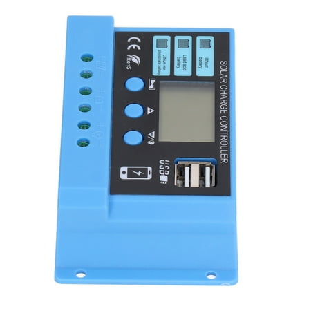 

Solar Charge Controller Solar Battery Regulator Quick Charging Safe Protection 12V 24V Auto Adaptation For Home 10A 20A 30A