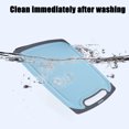 thumbnail image 5 of CASAFUN Durable Plastic Cutting Boards for Kitchen Large Cutting Board for Meat Dishwasher Safe Reversible Double Sided Chopping Boards withGrinding Area and Easy Grip Handle for Cooking, 5 of 7
