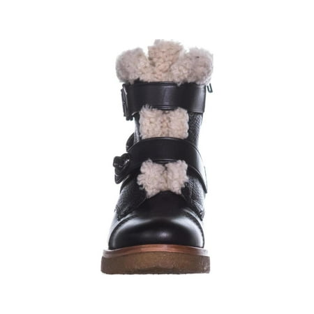 double buckle booties
