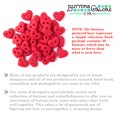 thumbnail image 4 of Buttons Galore Petits Boutons-Cœur Rouge GBTB-1826, 4 of 4