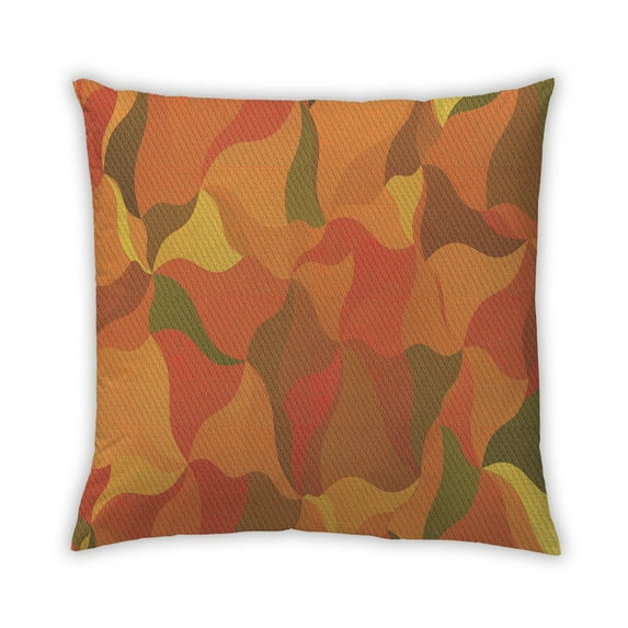 Ahgly Company Outdoor Square Contemporary Throw Pillow, 18 inch by 18 inch