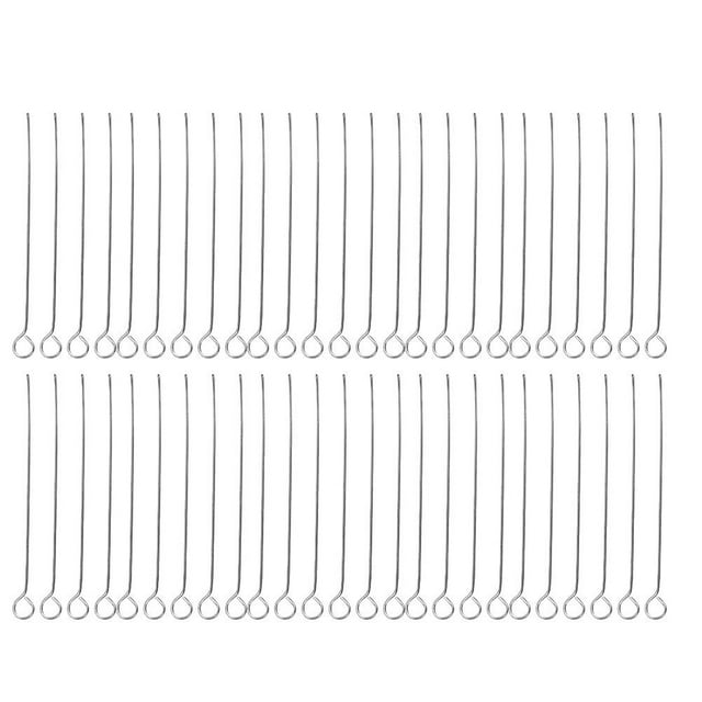 50pcs Loop Inoculation Tubes for Lab Bacterial Culture Microbiology Nichrome Needle Use