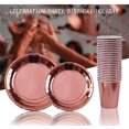 thumbnail image 2 of Suministros para fiestas - Juego de 152 piezas de oro rosa engrosado Adepaton LL-2483, 2 of 8