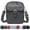 Grey, variant on Leather Crossbody Bag for Women - 2025 Vintage Anti-Theft Messenger Bag with Double Layer Large Capacity, Built-in Purse Card Slots,Retro Faux Leather Shoulder Sling Bag for Travel