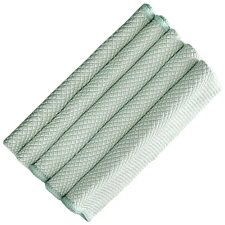 

5pcs Dish Cleaning Towels Fade-resistant Cloth Wide Applications for Restaurants Bars Clubs A