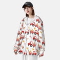 thumbnail image 3 of Fotbe Tractor With Farm Animals Chaqueta con Protección Solar UPF 50+ para Hombre y Mujer, Camisa con Capucha y Bolsillos-Medium, 3 of 7