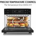 thumbnail image 2 of Kitchen in the Box 32QT Digital Air Fryer Toaster Oven Combo, 21-in-1 Convection Oven with Rotisserie & Dehydrate, Family-Size Countertop Oven with 6 Accessories, 1800W, Black, 2 of 8