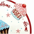 thumbnail image 2 of "Home Sweet Home" Cupcake & Cookie Ceramic Party Serving Plate (10 1/4" Wide), 2 of 3