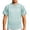 Light Blue, variant on JTSRKL Men's Blank Football Jerseys Solid V Neck Mesh Breathable Short Sleeve Athletic Tops Loose Fit Sports Training Practice Uniform Tees Purple L