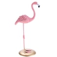 thumbnail image 4 of GROWTH TANK Figurine Miniature en Résine Flamingo Sculpture Base en Verre Support Ornement de Table B B, 4 of 9
