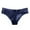 Blue, variant on Siilsaa Womens Underwear Cotton Bikini Panties Lace Soft Hipster Panty Ladies Stretch Full Briefs Underwear Women High Waist Black,XL