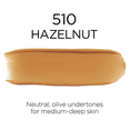 thumbnail image 6 of L'Oreal Paris Infallible Fresh Wear 24 Hr Foundation Makeup, SPF 15, Buildable Coverage, 510 Hazelnut, 1 fl oz, 6 of 9