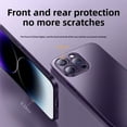 thumbnail image 2 of High-end Minimally Frosted Phone Case for iPhone se2/se3 ​​​​​​​,  iPhone14, iPhoneXr, iPhone7P, iPhone8P, iPhoneXs Max, iPhone11Pro Max, iPhone13Pro Max, iPhone14Pro Max, iPhone15promax, iPhone15P, 2 of 8