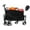 Black, variant on Furnibear Double Decker Folding Wagon, 450 lb Heavy Duty, 54" Extendable All-Terrain Wheels, 3-Second Collapsible Utility Cart for Camping,Beach,Shopping