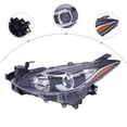thumbnail image 6 of Halogen Headlight Driver Left Side for Mazda 3 Sedan Hatchback 2014 2015 2016, 6 of 21