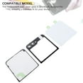 thumbnail image 3 of YLSHRF Galaxy Z Flip 6 5G F741 Rear Back Glass Replacement Kit with Tools, 3 of 7