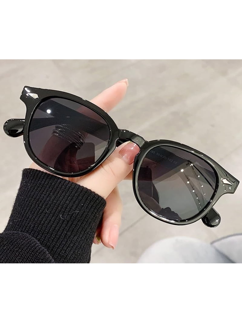 3 Pack Retro Round Polarized Sunglasses for Women UV Protection Amazon.com: GGSTDDUP 3 Pairs Vintage Round Sunglasses for  main image 4