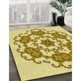 thumbnail image 2 of Ahgly Company Indoor Rectangle Patterned Dark Golden Rod Brown Area Rugs, 4' x 6', 2 of 6