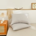 thumbnail image 4 of Move Over Grey Pillowcases Queen, Zipper Closure Pillow Cover Set of 2, Microfiber Pillow Cases, 2 Pack, 4 of 7