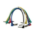 thumbnail image 1 of Cable de conexión de guitarra, cable de efecto de 6 piezas Cable de pedal de guitarra de color Cable de conexión de pedal de efecto optimizado para la excelencia, 1 of 8