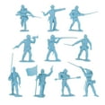 thumbnail image 3 of BMC CTS Marx Civil War Plastic Army Men - 31pc Powder Blue & Gray Soldier Figure, 3 of 6