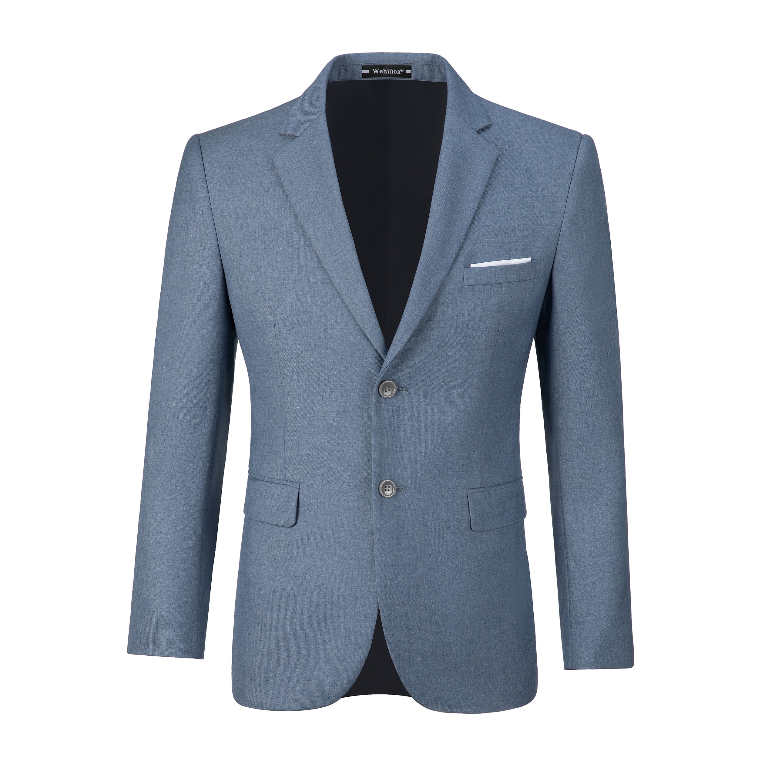 Wehilion Men's Premium Stretch Classic Fit Suit Jacket