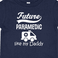 thumbnail image 4 of Inktastic Future Paramedic Like My Daddy Boys or Girls Baby T-Shirt, 4 of 5